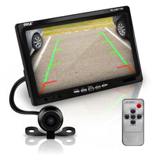 Pyle 7" Monitor w/ Rearview License Plate Camera
