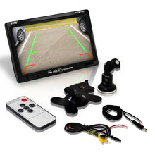 Pyle 7" Monitor w/ Rearview License Plate Camera