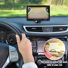 Pyle 7" Monitor w/ Rearview License Plate Camera