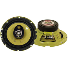 SPEAKER 6.5" 3-WAY PYLE GEAR 280WATTS; YELLOW BASKET/CONE