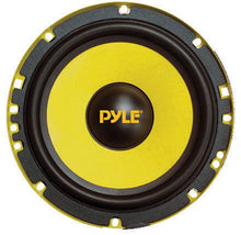 COMPONENT SYSTEM 6.5" PYLE GEAR;400WATTS;YLW MIDS/XOVERS