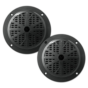 Pyle 4" pair marine black speakers