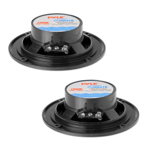 Pyle 4" pair marine black speakers