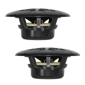 Pyle 6.5" black waterproof marine speaker