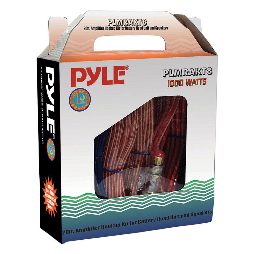 AMPLIFIER WIRING KIT 8 GAUGE PYLE MARINE