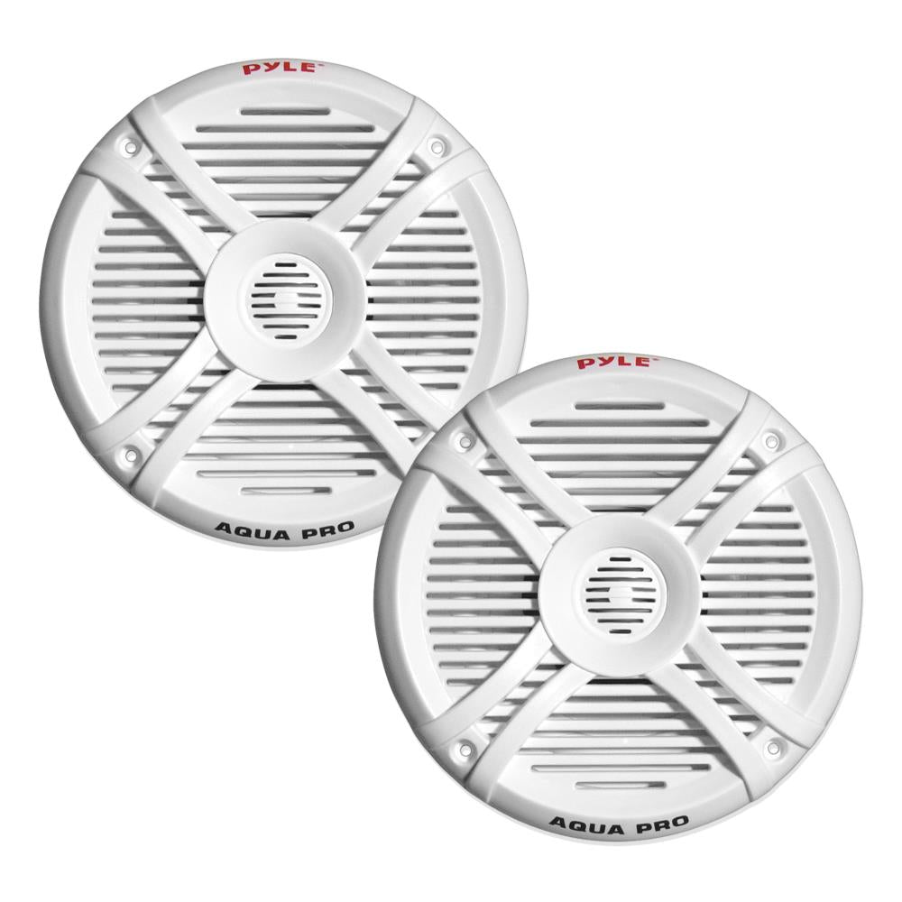 Pyle Marine 6.5” 2-Way Speakers (White)