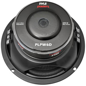 Pyle 6" 600W Max 4Ohm Subwoofer-Sold each