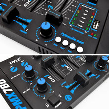 Pyle 3-CH B.T.DJ MP3 MIXER W/USB FLASH READER