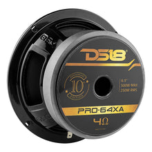 DS18 6.5" Midrange Loudspeaker 250W RMS / 500W Max 4 Ohms 10 Year Special Edition