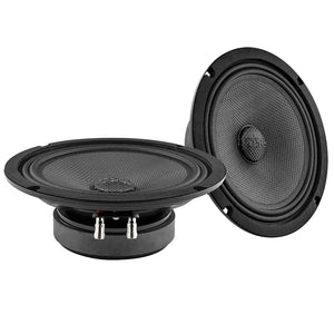 DS18 PRO 8" MidBass Loudspeaker 4Ohm Slim Carbon Fiber Water resistant Cone