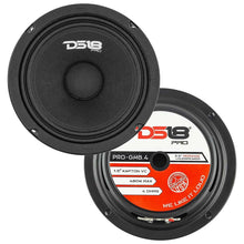 DS18 PRO-GM 6.5" Mid-Range Loudspeaker 480 Watts 4-Ohm