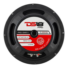 DS18 8” Midrange Loudspeaker 580 Watts