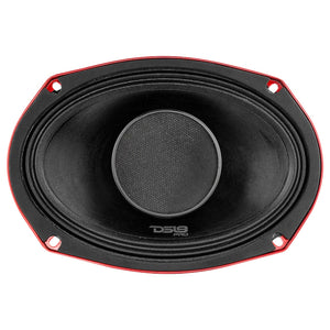 DS18 Pro 6 x 9" Hybrid Midrange Loudspeaker with Built-in Driver 250W RMS / 500W Max 4 Ohms (Sold E