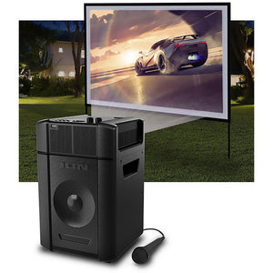 Ion Projector Plus Bluetooth 30-150" Battery Indoor-Outdoor-Karaoke-Speaker
