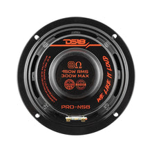DS18 6.5" Shallow Mount Mid-Range Speaker 150W RMS/300W Max 8 Ohm