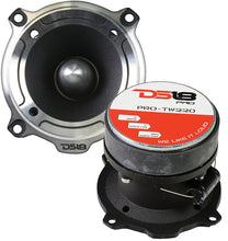 DS18 1" DIE-CAST ALUMINUM BULLET COMPRESSION TWEETER I"VCL 350W PAIR