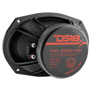 DS18 6x9" Midrange Loudspeaker with Bullet 300W RMS / 600W Max 4 Ohm