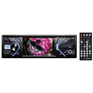 Precision Power 3.4" Single Din DVD Receiver with Bluetooth