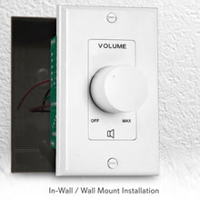 VOLUME CONTROL IN-WALL PYLE PRO; ROTARY STYLE