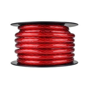 Audiopipe Power Wire 0 Gauge 50 Foot – Red