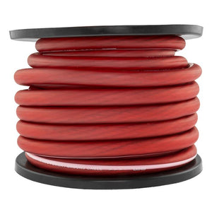 DS18 1/0-GA Ultra Flex CCA Ground Power Cable 50' Red