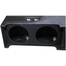 Qpower Dual 10" Ported Woofer Box for Dodge Crew Cab Truck Bed Liner Coating