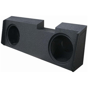QPOWER DUAL 12" SEALED WOOFER BOX FOR 2019-2020 GM CREW & DOUBLE CAB