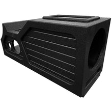 QPower "QBOMB" '07-'13 GM/Chevy Crew Cab Center Console Single 12" Vented Empty Woofer Enclosure