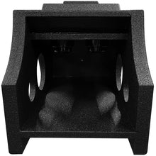 QPower "QBOMB" '07-'13 GM/Chevy Crew Cab Center Console Single 12" Vented Empty Woofer Enclosure