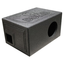 Qpower Single 6.5" Enclosure Vented QBOMB with Spray liner