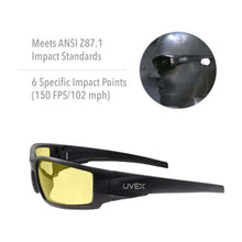 Howard Leight Hypershock Uvextreme Plus Anti-Fog Coating - Amber Lens