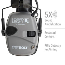 Howard Leight Impact Sport BOLT Electronic Earmuff - Gray