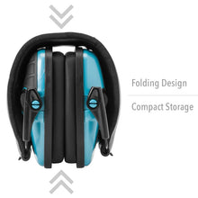Howard Leight Impact Sport Electronic Earmuff - Teal Blue