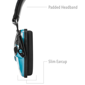 Howard Leight Impact Sport Electronic Earmuff - Teal Blue