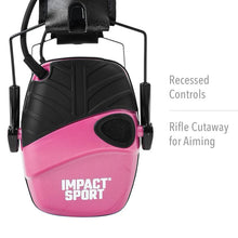 Howard Leight Impact Sport Electronic Earmuff - Pink