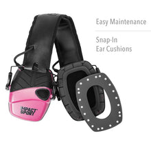 Howard Leight Impact Sport Electronic Earmuff - Pink