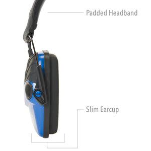 Howard Leight Impact Sport Electronic Earmuff - Blue
