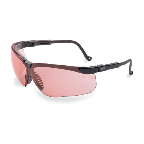 Howard Leight Genesis Black Frame Vermilion Lens Anti-Fog