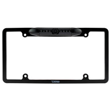 DS18 LICENSE PLATE FRAME REARVIEW CAMERA BLACK