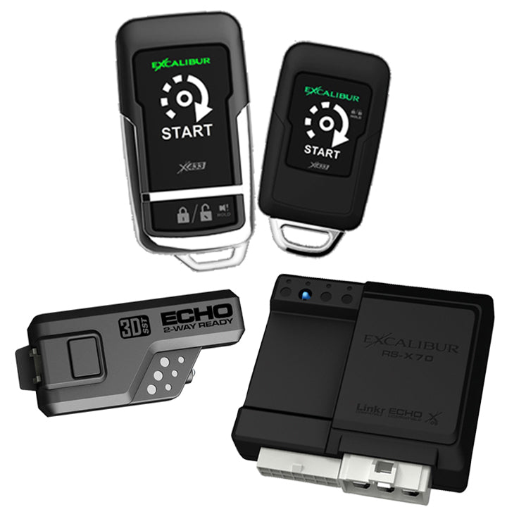 Excalibur 900MHz 1+1 Button Remote Start (Linkr Ready)w/Blade