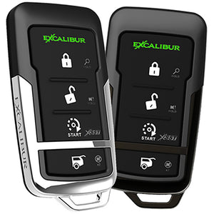 Excalibur 3000 Feet 4-Button Remote Start Keyless Entry System