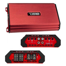 DS18 4 Channel Class A/B Amplifier 160W RMS/1200W MAX – Red