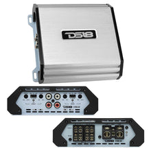 DS18 SELECT Full Range Class D 4 Channel Amplifier 1500 Watts Silver