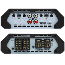 DS18 SELECT Full Range Class D 4 Channel Amplifier 1500 Watts Silver