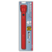 MAGLITE Xenon 4-Cell D Flashlight Red