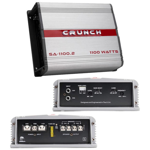 Crunch Smash Amplifier 2 Channel 1100 Watts