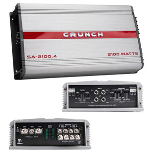 Crunch Smash Amplifier 4 Channel 2100 Watts