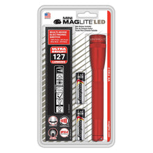 MAGLITE LED 2-Cell AA Mini Flashlight Red