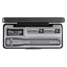 MAGLITE LED 2-Cell AA Mini Flashlight Grey