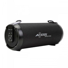 Axess 3" Bluetooth Portable Speaker with LED Lights & SD/USB Inputs - Black